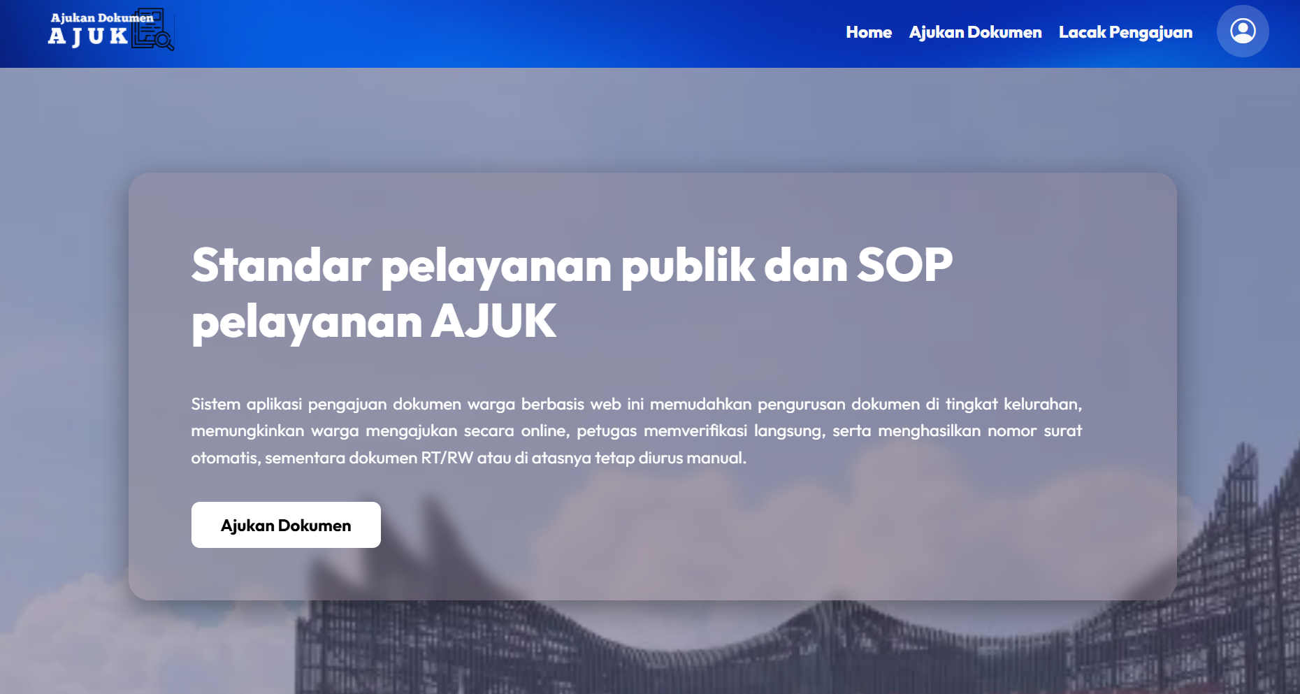 Aplikasi Pengajuan Dokumen Warga Digital